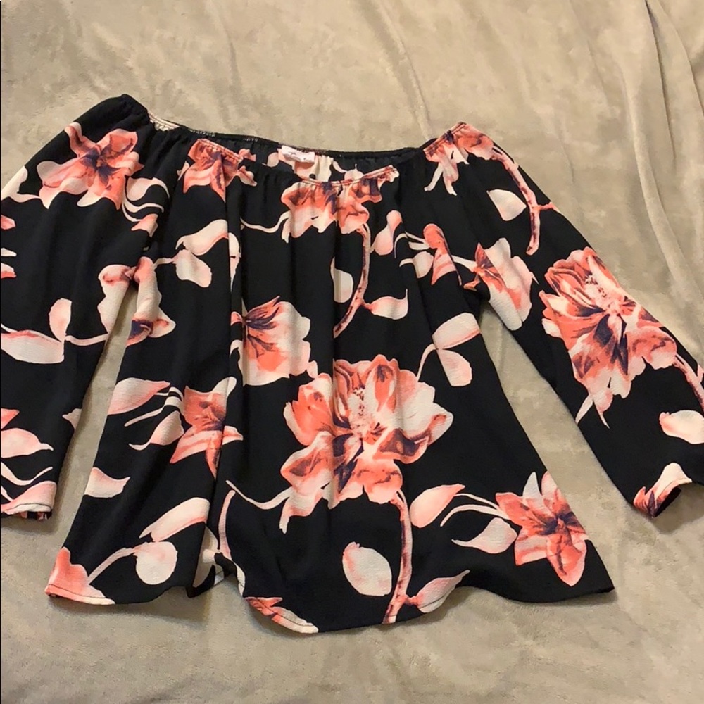 Large off shoulder
